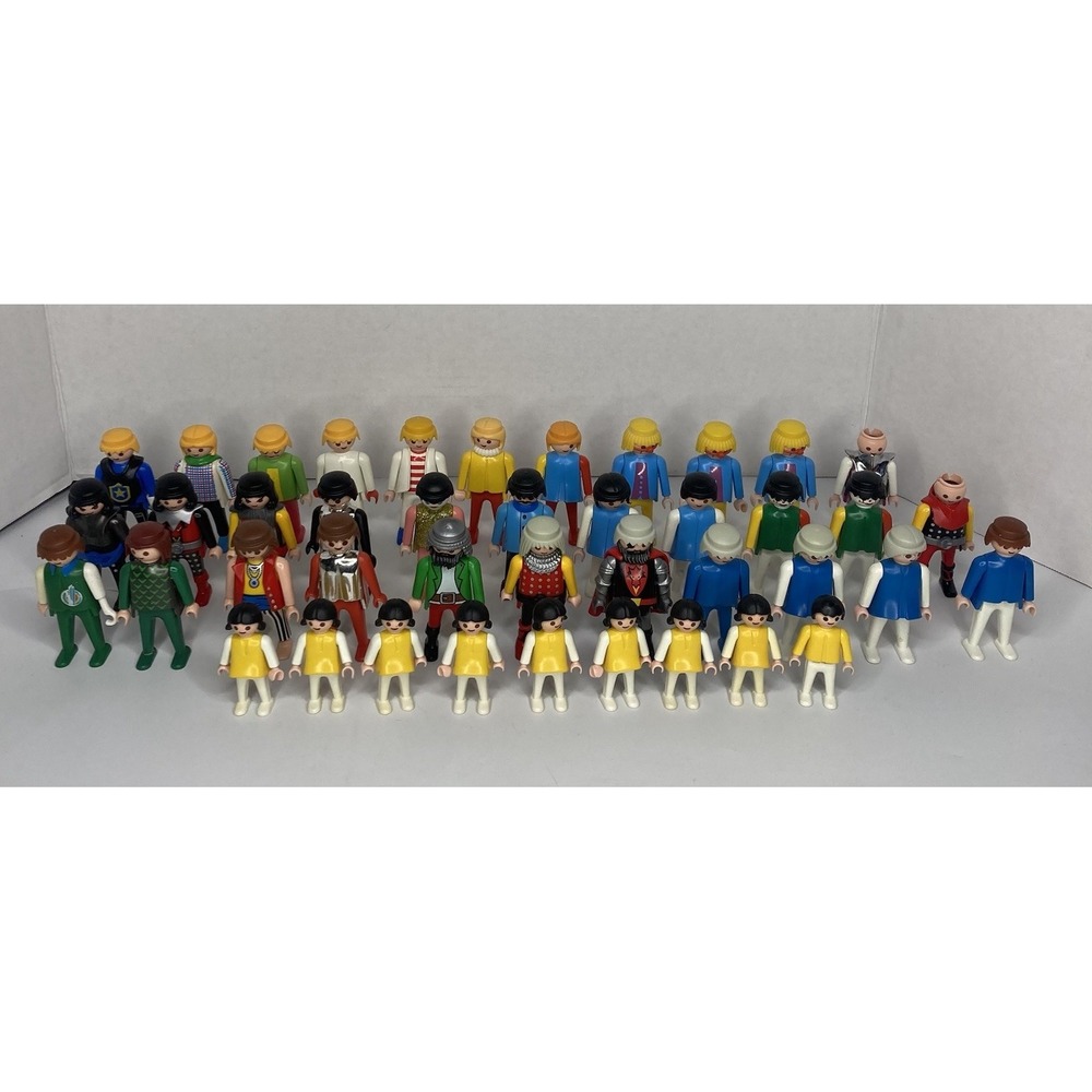 Playmobil Figure Lot x42 Men Women Children